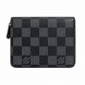 LOUIS VUITTON ZIP COIN PURSE DAMIER - GRAPHITE