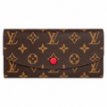 LOUIS VUITTON SARAH MONOGRAM WALLET - BROWN/RED