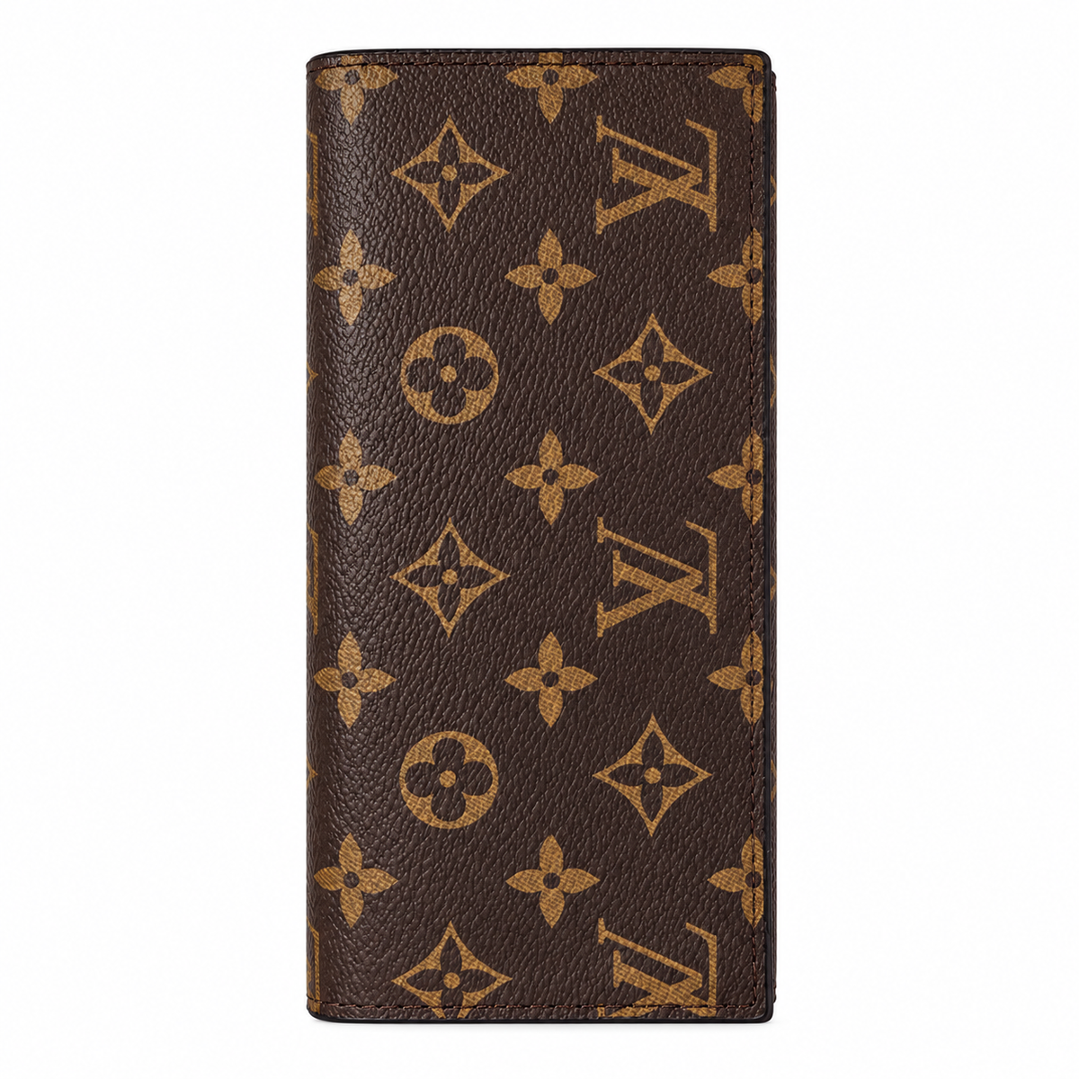 LOUIS VUITTON MONOGRAM CLIP 3 SIDED WALLET - BROWN