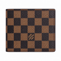 LOUIS VUITTON FLIP WALLET DAMIER - BROWN