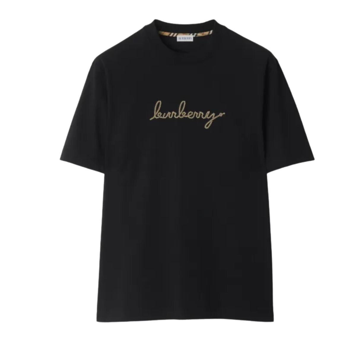BURBERRY ROPE LOGO TSHIRT - BLACK