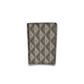 DIOR CD FLIP CARD HOLDER - GREY/BLACK