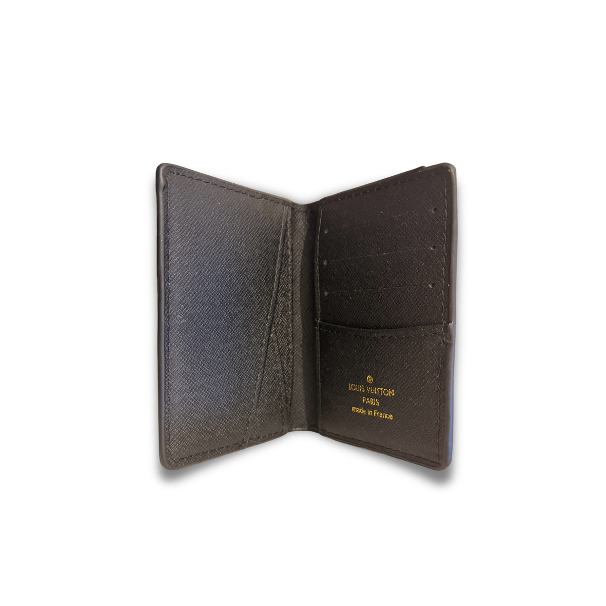 LOUIS VUITTON YAYOI FLIP CARD HOLDER - BLACK