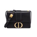 DIOR 30 MONTAIGNE BAG - BLACK