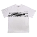 DIOR TIRE LOGO TSHIRT - WHITE