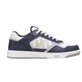 DIOR B27 UPTOWN LOW-TOP SNEAKER - NAVY BLUE/WHITE