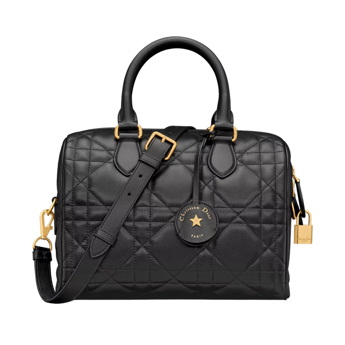 DIOR GROOVE 25 BAG - BLACK