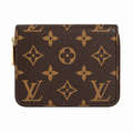 LOUIS VUITTON ZIP COIN PURSE MONOGRAM - BROWN
