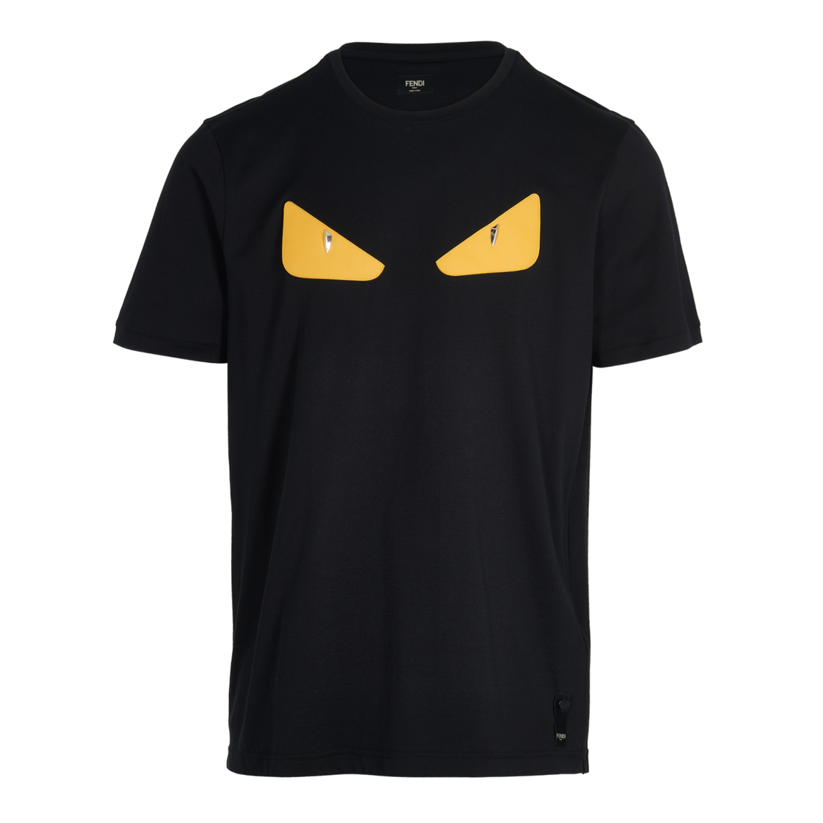 FENDI MONSTER EYE TSHIRT - BLACK