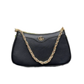GUCCI OPHIDIA GG SHOULDER BAG - BLACK