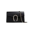 GUCCI DIONYSUS SMALL SHOULDER BAG - BLACK