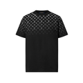 LOUIS VUITTON GRADIENT LOGO T-SHIRT - BLACK