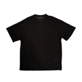LOUIS VUITTON DAMIER T-SHIRT - BLACK