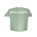 PALM ANGELS LOGO T-SHIRT - KHAKI