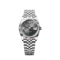 ROLEX DATEJUST 41 FLUTED ROMAN SLATE DIAL