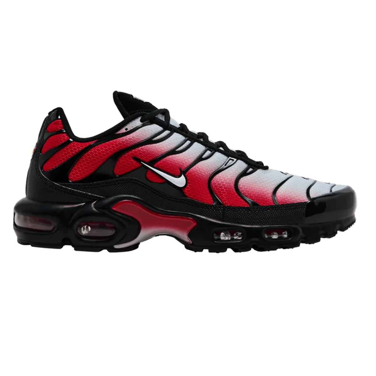 NIKE TN AIR MAX PLUS - PURE PLATINUM/UNIVERSITY RED