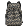 DIOR 8 BACKPACK WITH FLAP - BEIGE