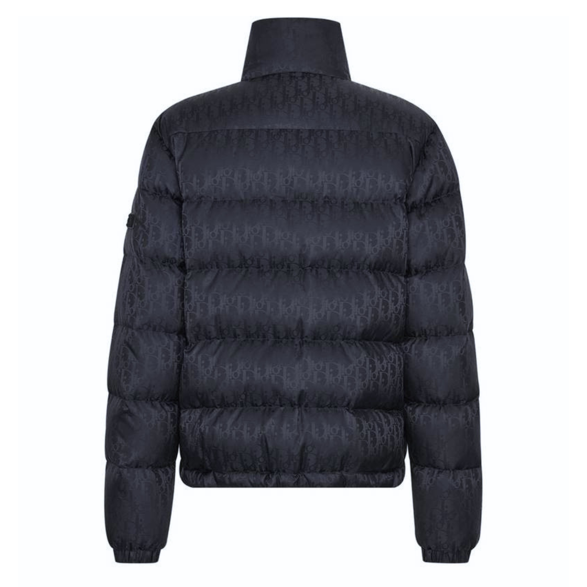 DIOR OBLIQUE PUFFER JACKET - NAVY