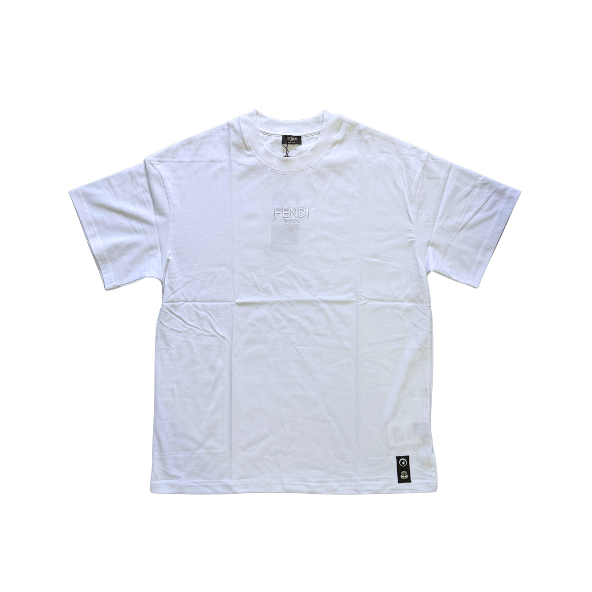 FENDI STITCH LOGO - WHITE