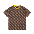 FENDI MONOGRAM LOGO - BROWN/YELLOW