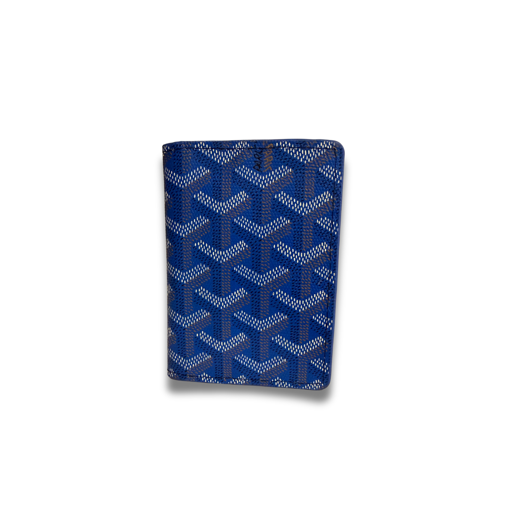 GOYARD FLIP CARD HOLDER - BLUE