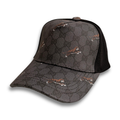 GUCCI GG TRUCKER TIGER HAT - BLACK
