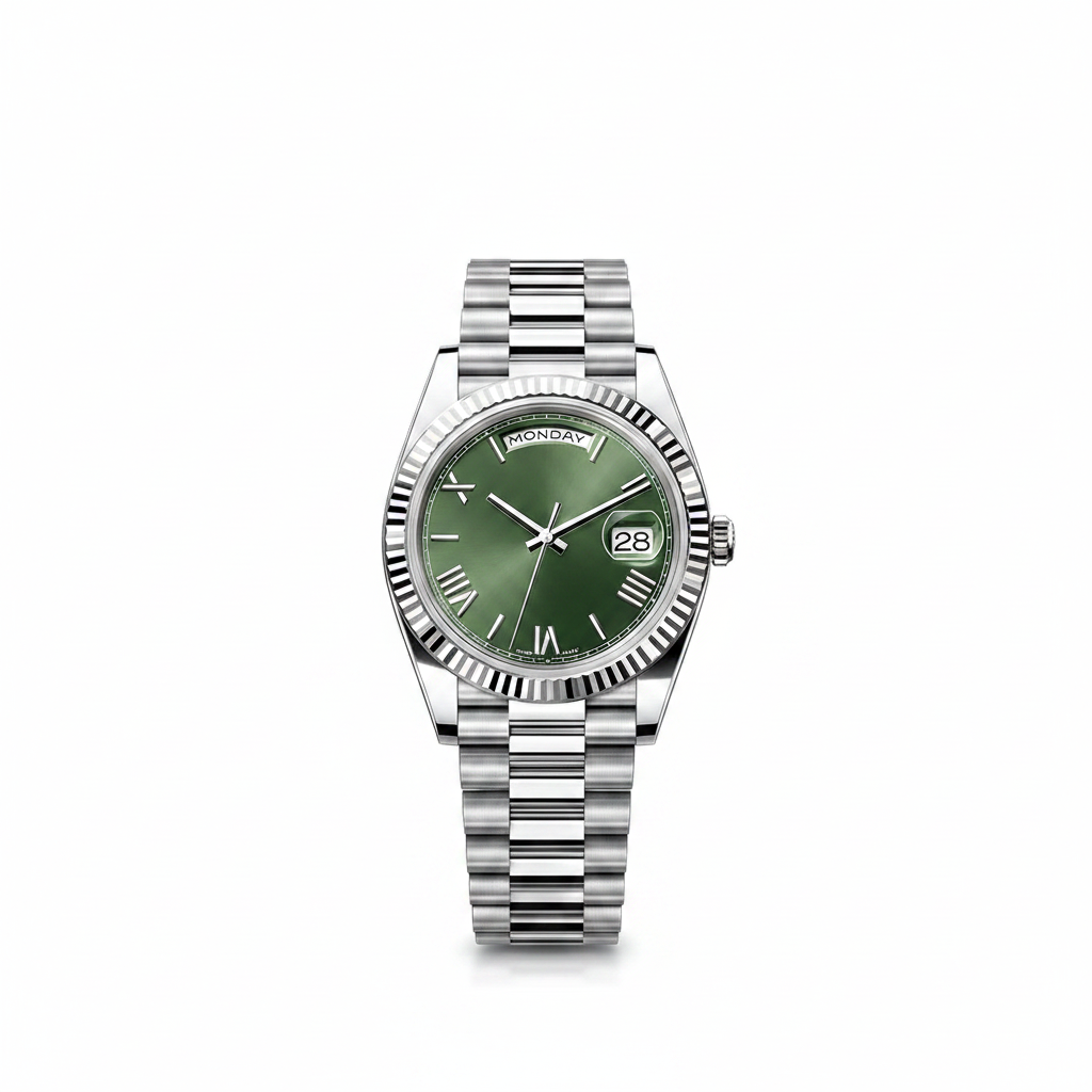 Men's Designer Watch 40MM – Cal.3255 Automatic, Green Dial, 904L Steel, Sapphire Crystal