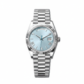 Men's Designer Watch 40MM Ice Blue Dial Roman Numerals