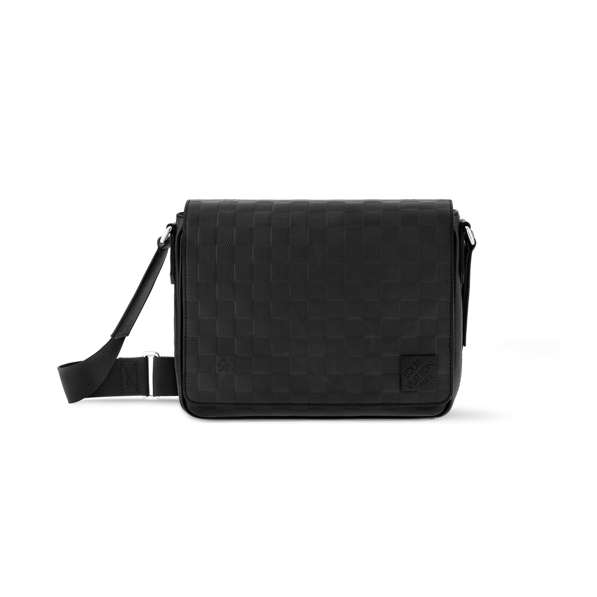 LOUIS VUITTON DAMIER INFINI DISTRICT BAG MENS - BLACK