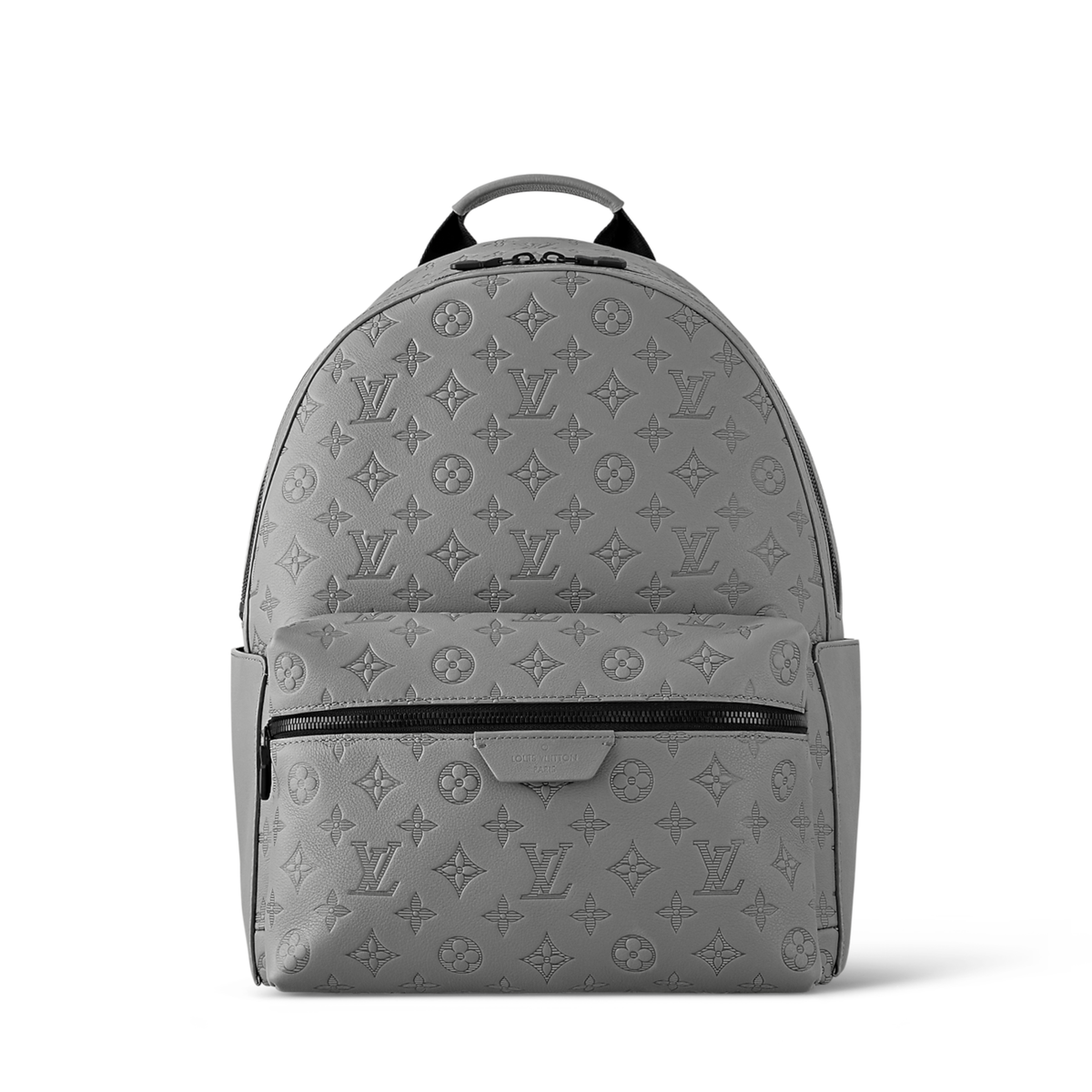 LOUIS VUITTON DISCOVERY BACKPACK EMBOSSED MONOGRAM - GREY