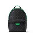 LOUIS VUITTON DISCOVERY BACKPACK MONOGRAM ECLIPSE - BLACK/GREEN