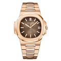 PATEK PHILIPPE NAUTILUS GOLD/BROWN