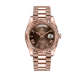 ROLEX DAY DATE 40 ROSE CHOCOLATE ROMAN DIAL